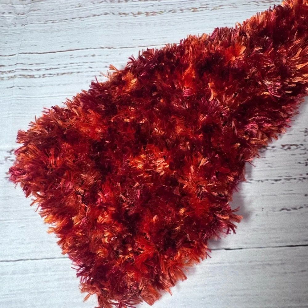 Handmade crochet long